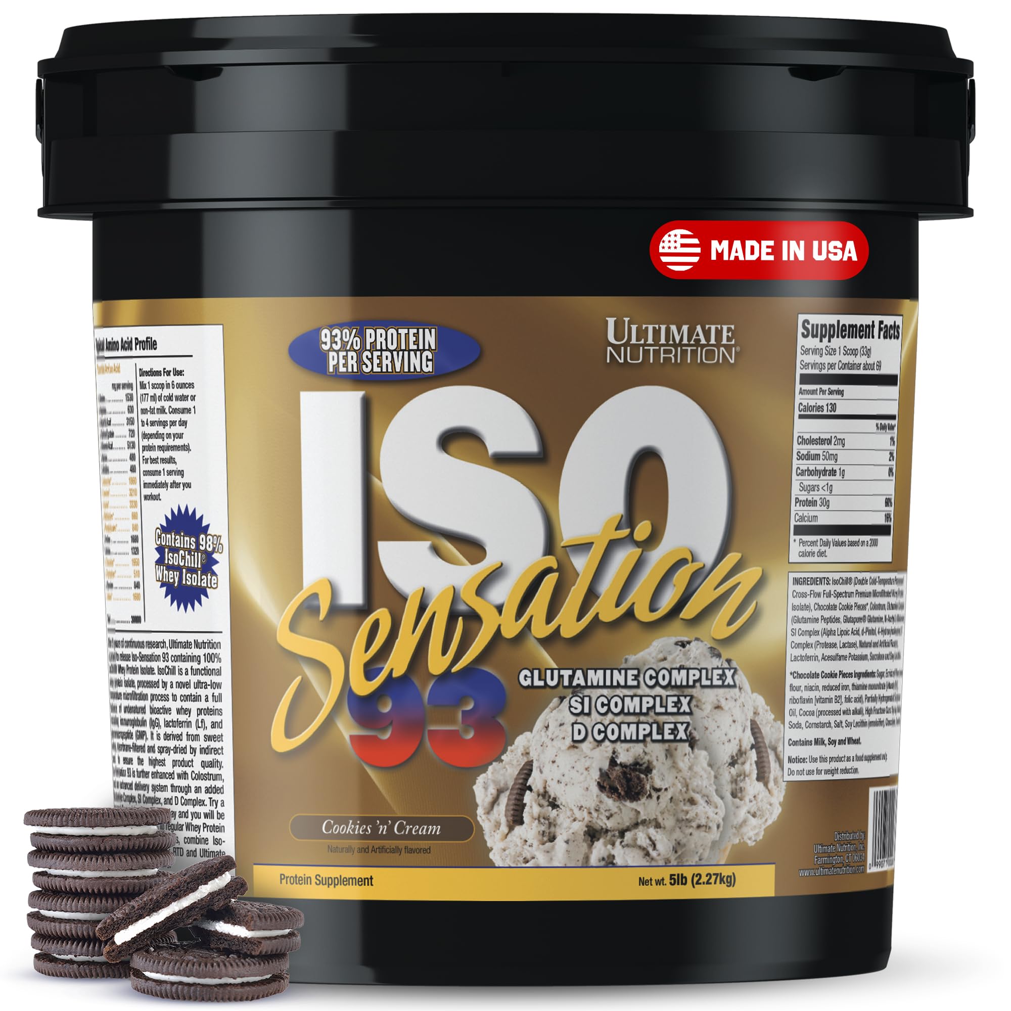 エルセーヌ　COOL MUSCLE ULTIMATE 9 2セット Amazon.com: Ultimate Nutrition Whey Protein Isolate Powder with